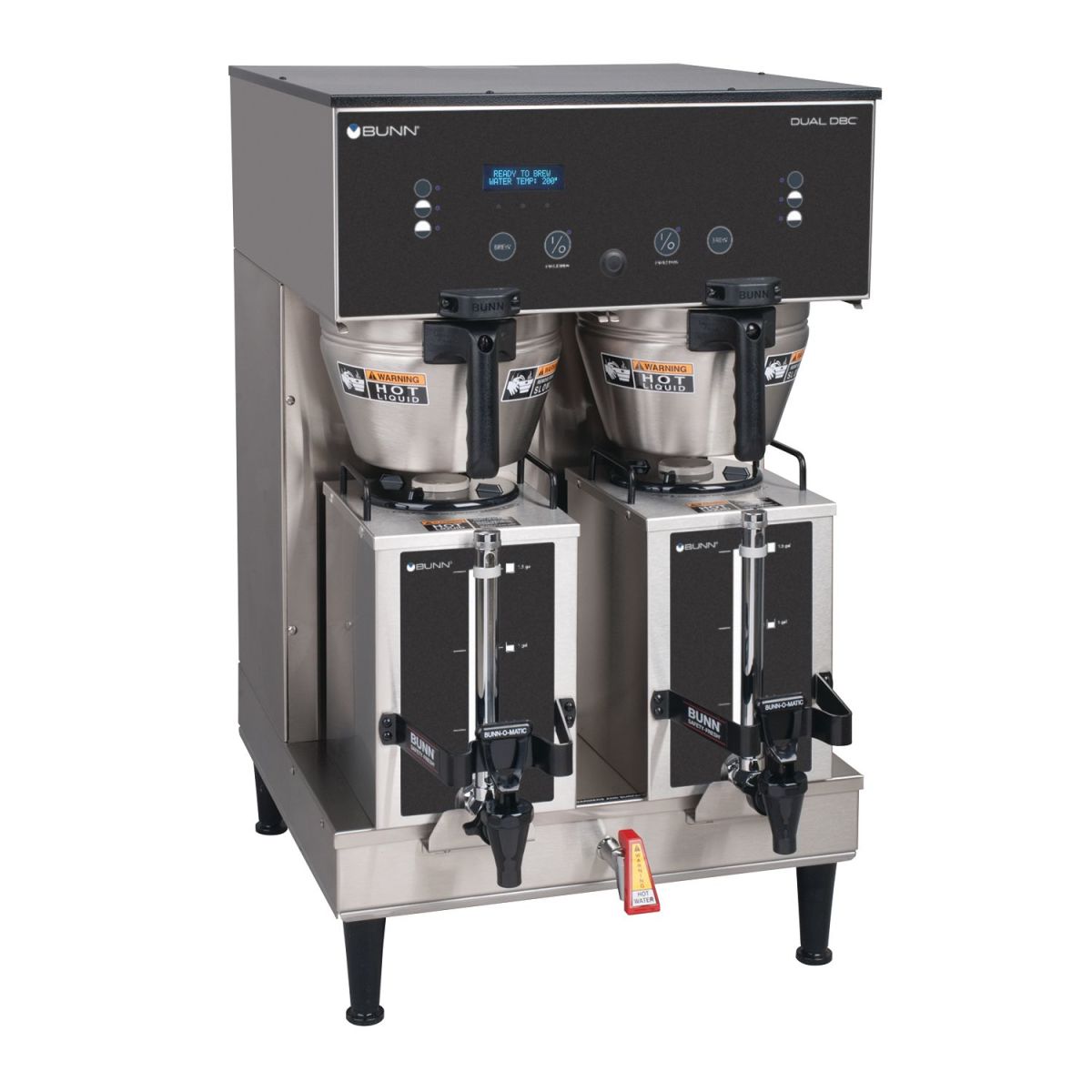 Bunn 35900.0010 - Dual® GPR DBC® Coffee Brewer with Lower Faucet & Funnel Lock
