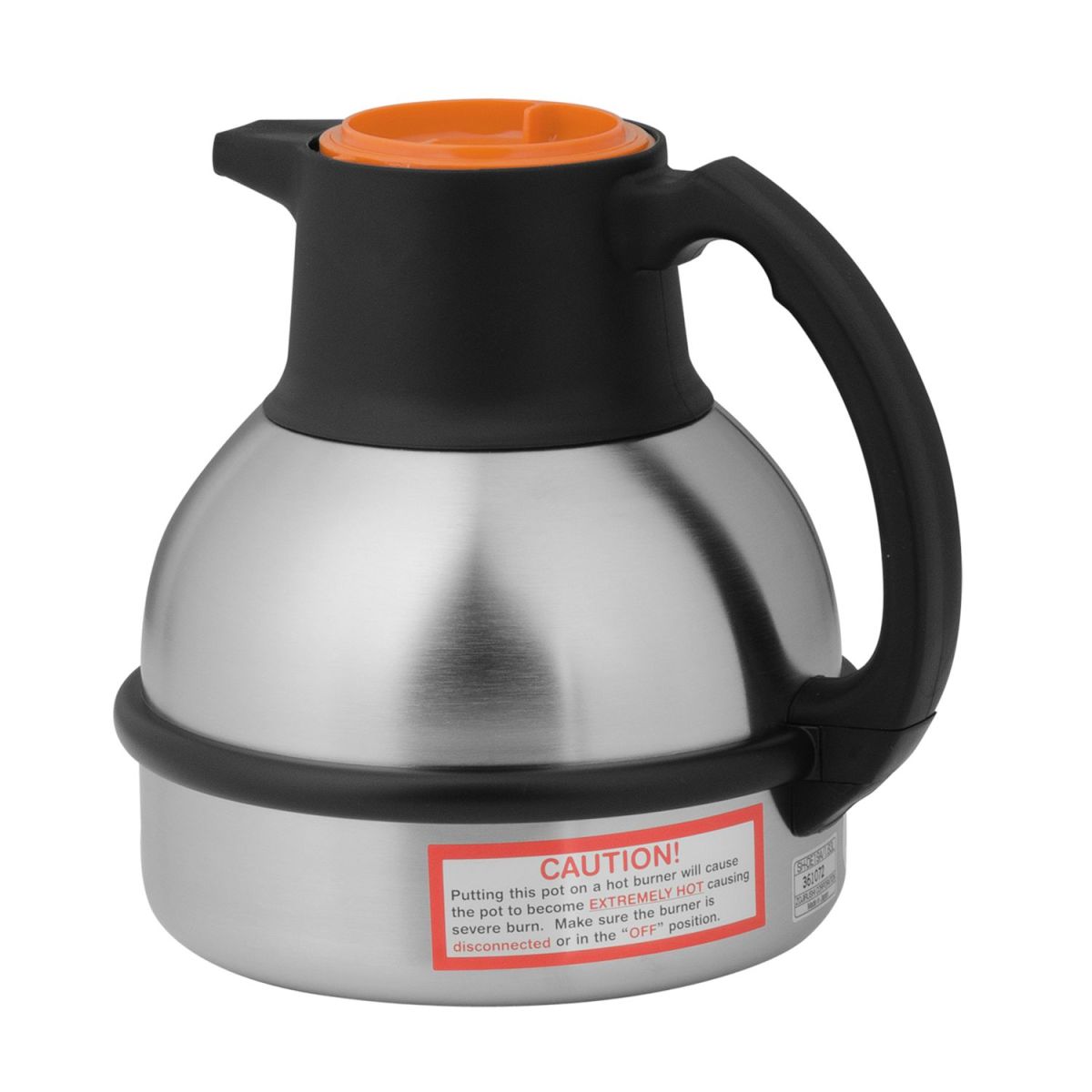Bunn 36252.0000 - 1.9L Thermal Carafe, Orange - Case of 12