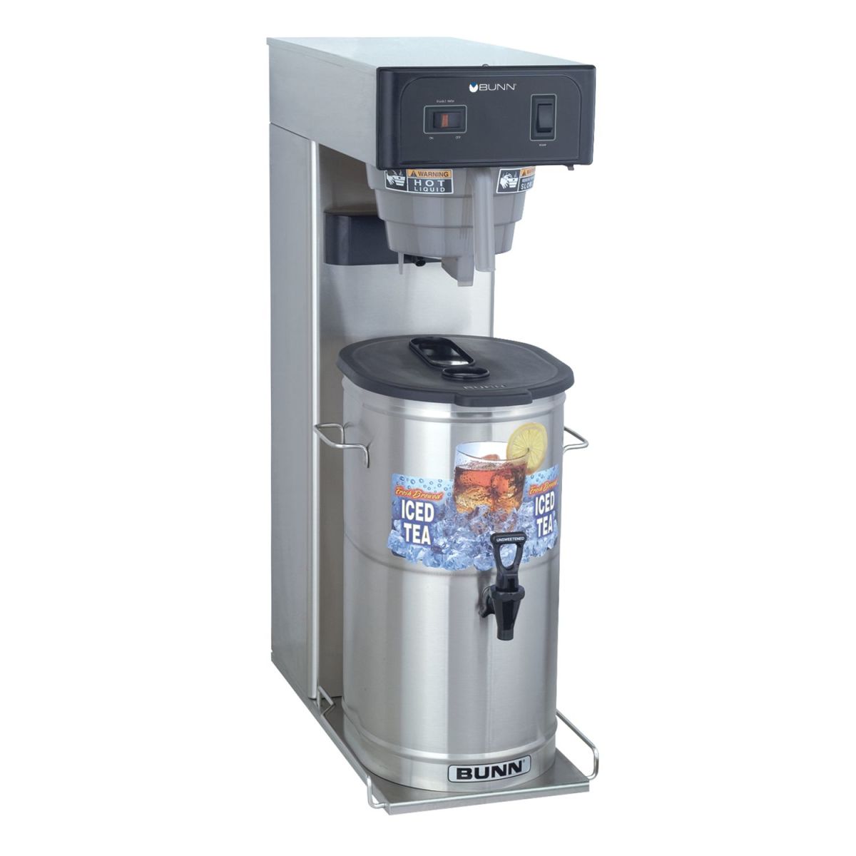 Bunn 36700.0009 - TB3 Iced Tea Brewer, 3-gallon capacity single brewer, 16.3 gallon/hour