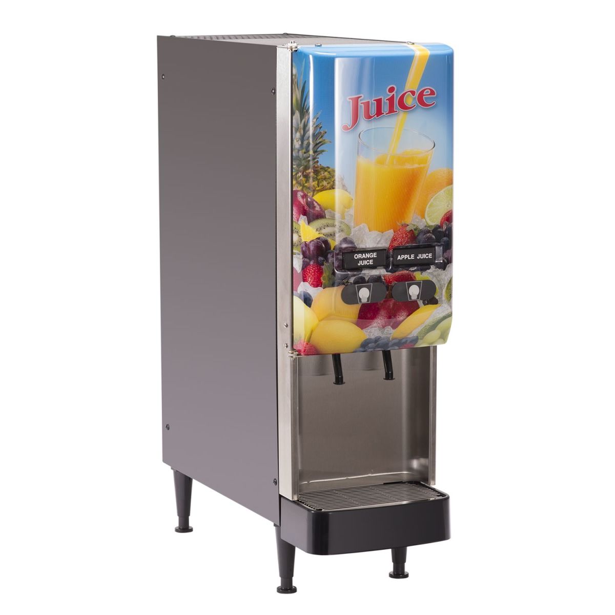 Bunn 37900.0008 - JDF-2S 2-Flavor Cold Beverage System, Lighted Door, (4) 5 oz. drinks