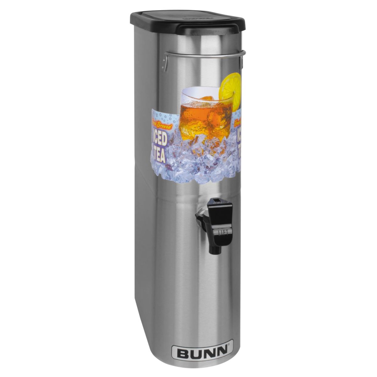 Bunn 39600.0031 - TDO-N-3.5 Narrow Iced Beverage Dispenser, 3.5 gallon, dispense valve, 8
