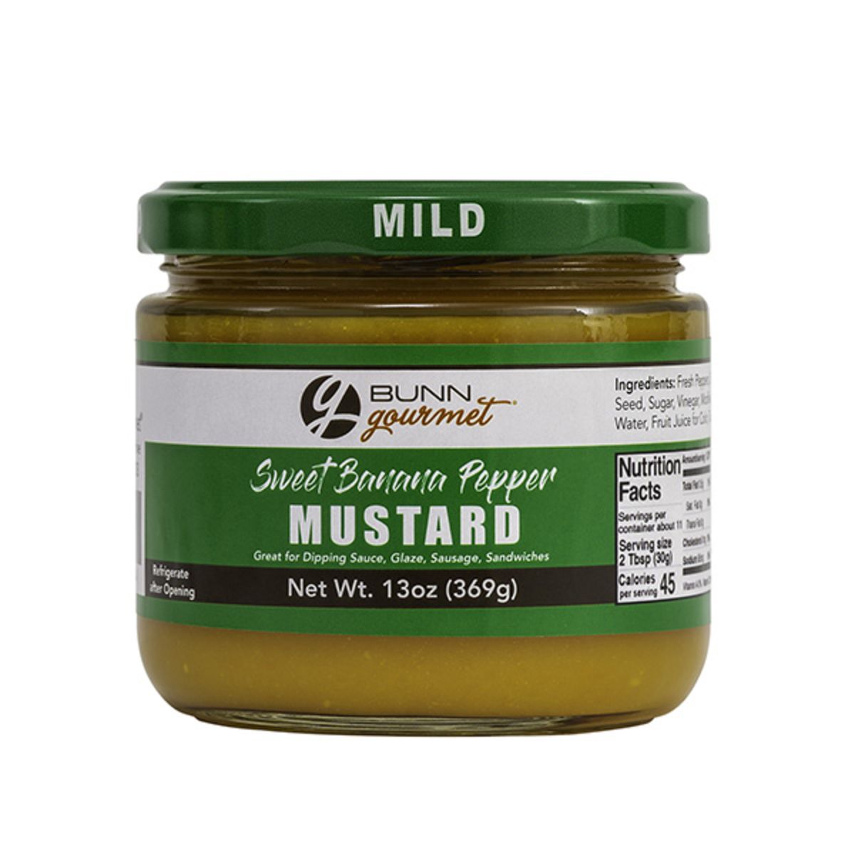 BUNN Gourmet Sweet Banana Pepper Mustard