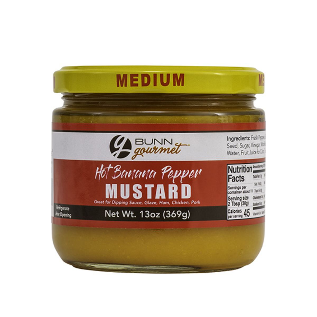 BUNN Gourmet Hot Banana Pepper Mustard