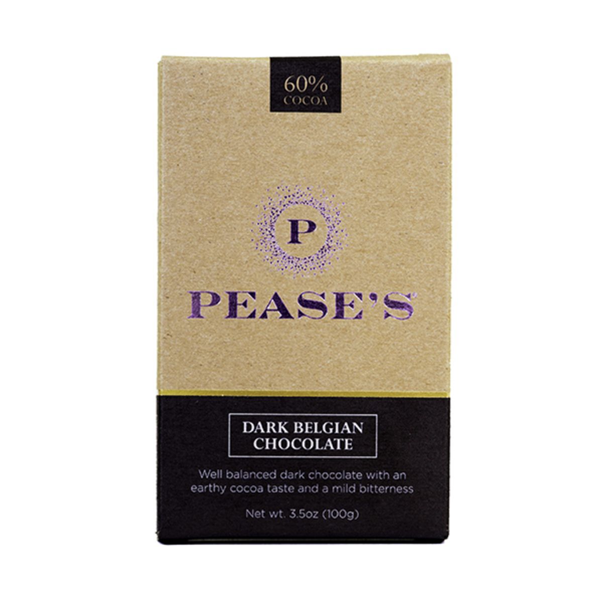 Dark Belgian Chocolate Bar 60%