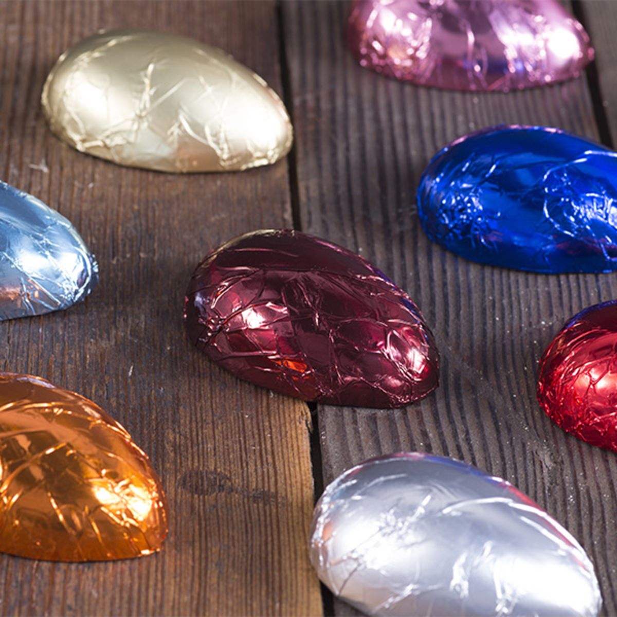 (10) Foil-wrapped Easter Egg Sampler