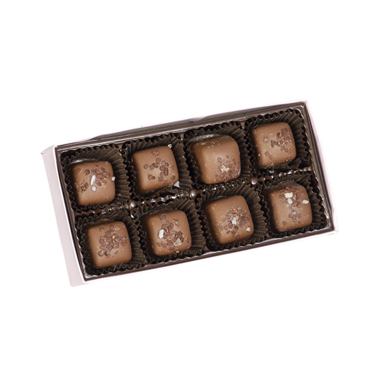 Pease's Milk Chocolate-coated Chocolate Sea Salt Caramels