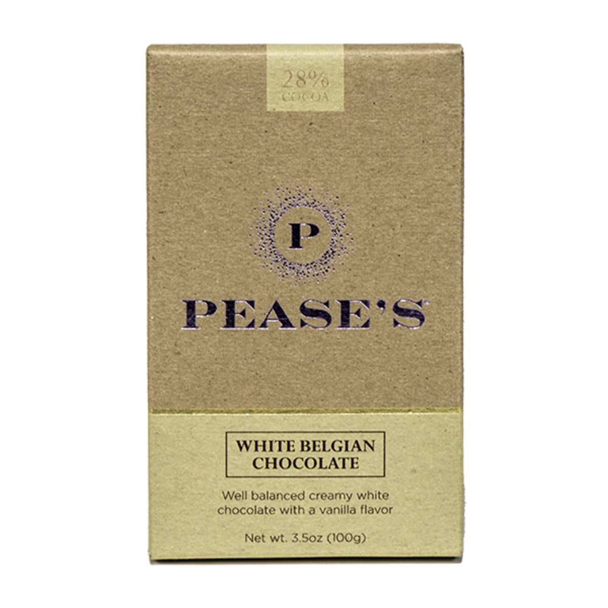 White Belgian Chocolate Bar 28%