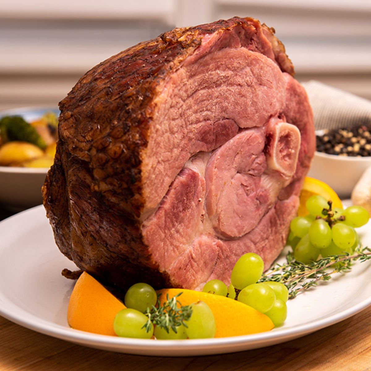 Berkshire Applewood Smoked Honey Glazed Ham