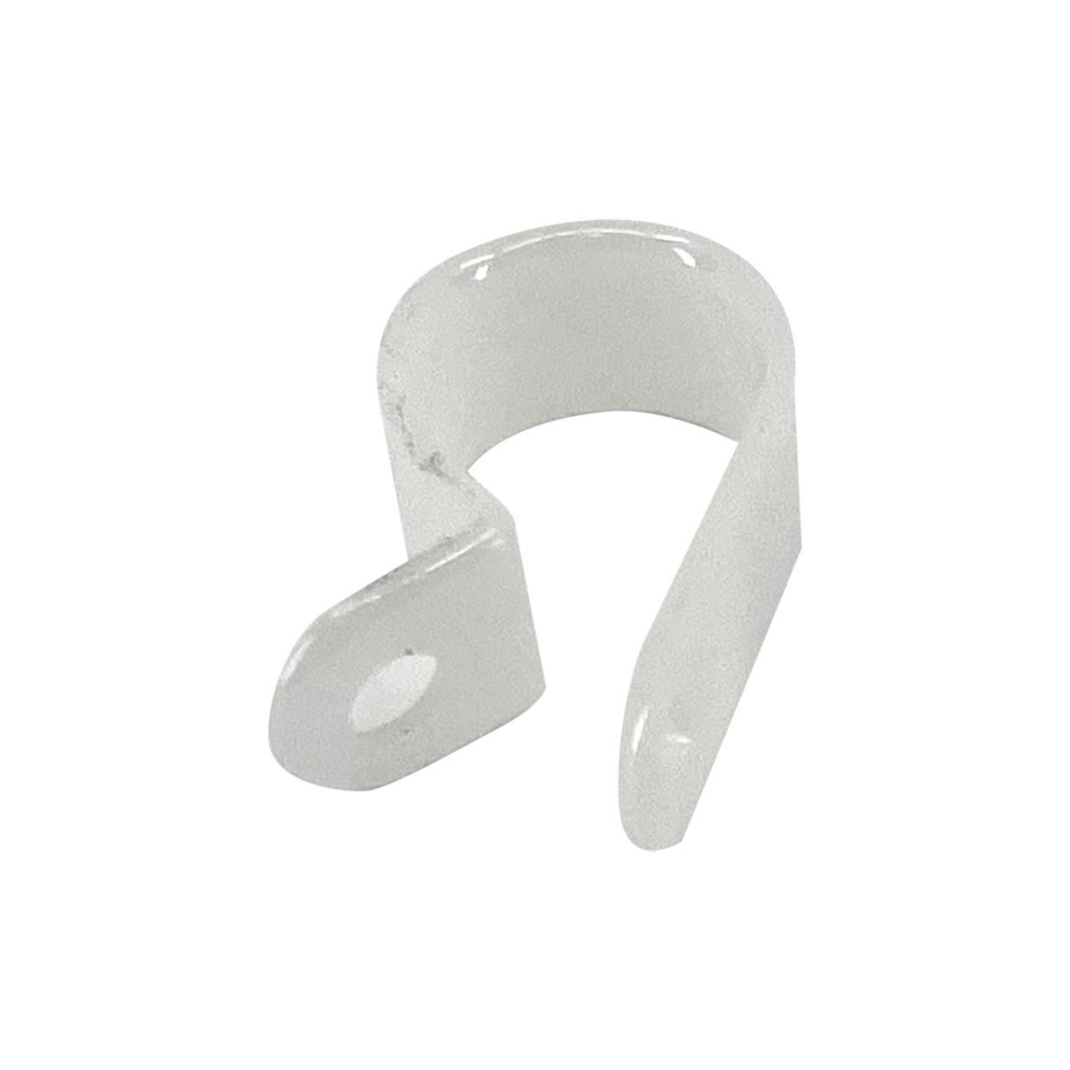 CLAMP,CABLE-NYLON WHT .562 ID