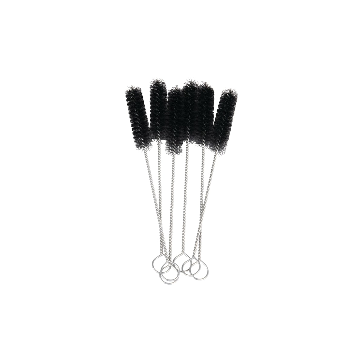 BRUSH, TUBE-NYL BRISTLE 6PK