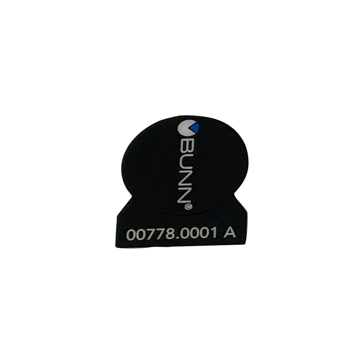 DECAL, ROUND BUNN LOGO