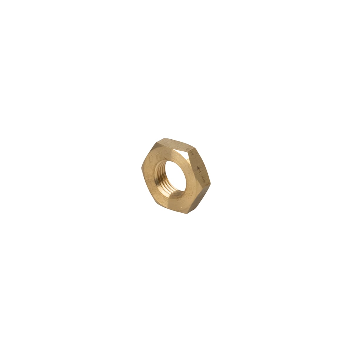 NUT, HEX-BRASS .125-27 NPSL