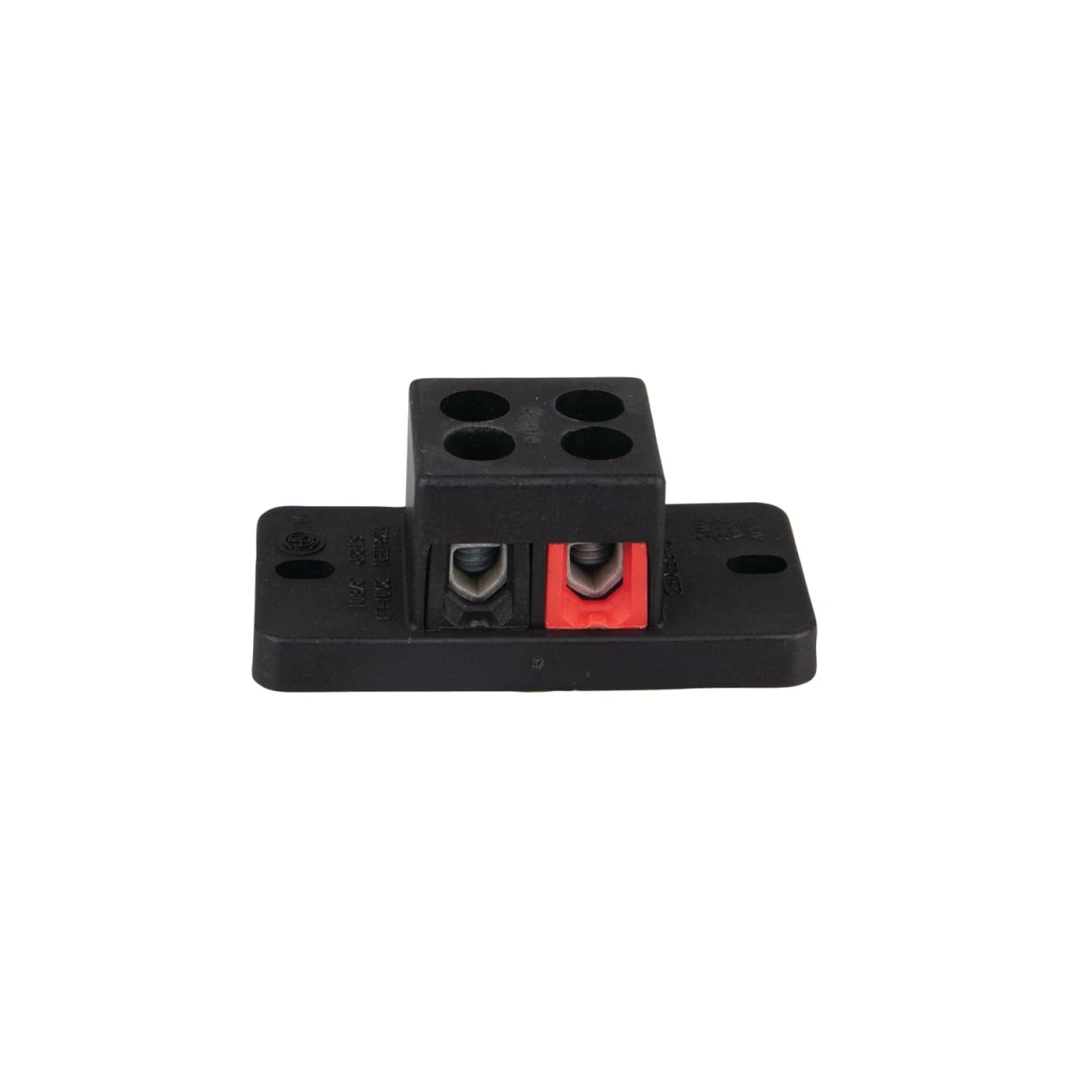 TERMINAL BLOCK,2 POLE-RED/BLK