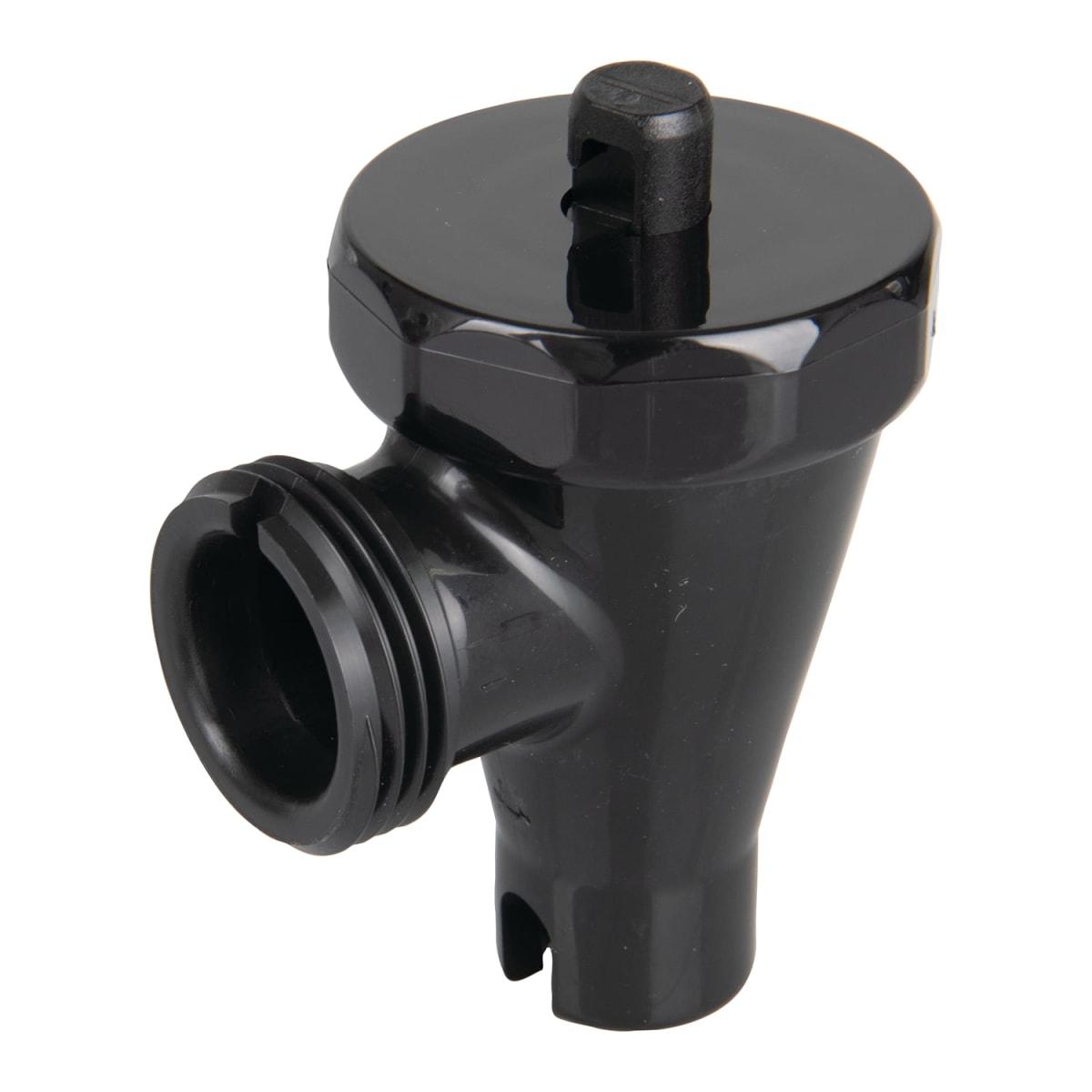 FAUCET ASSY, PLASTIC BLK-BTM NOTCH AM