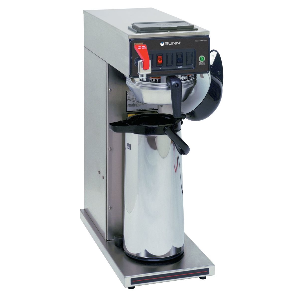 Cwtf15 Aps Airpot System With Stainless Funnel Coffee Bunn Commercial Site