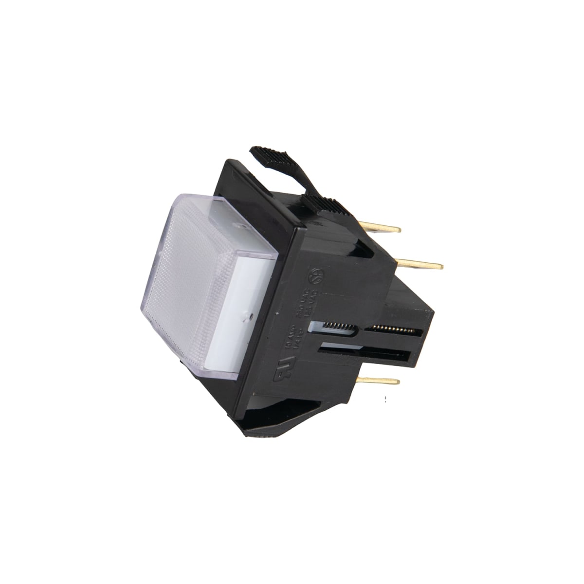 SWITCH, MOM DPST TRANS CLEAR
