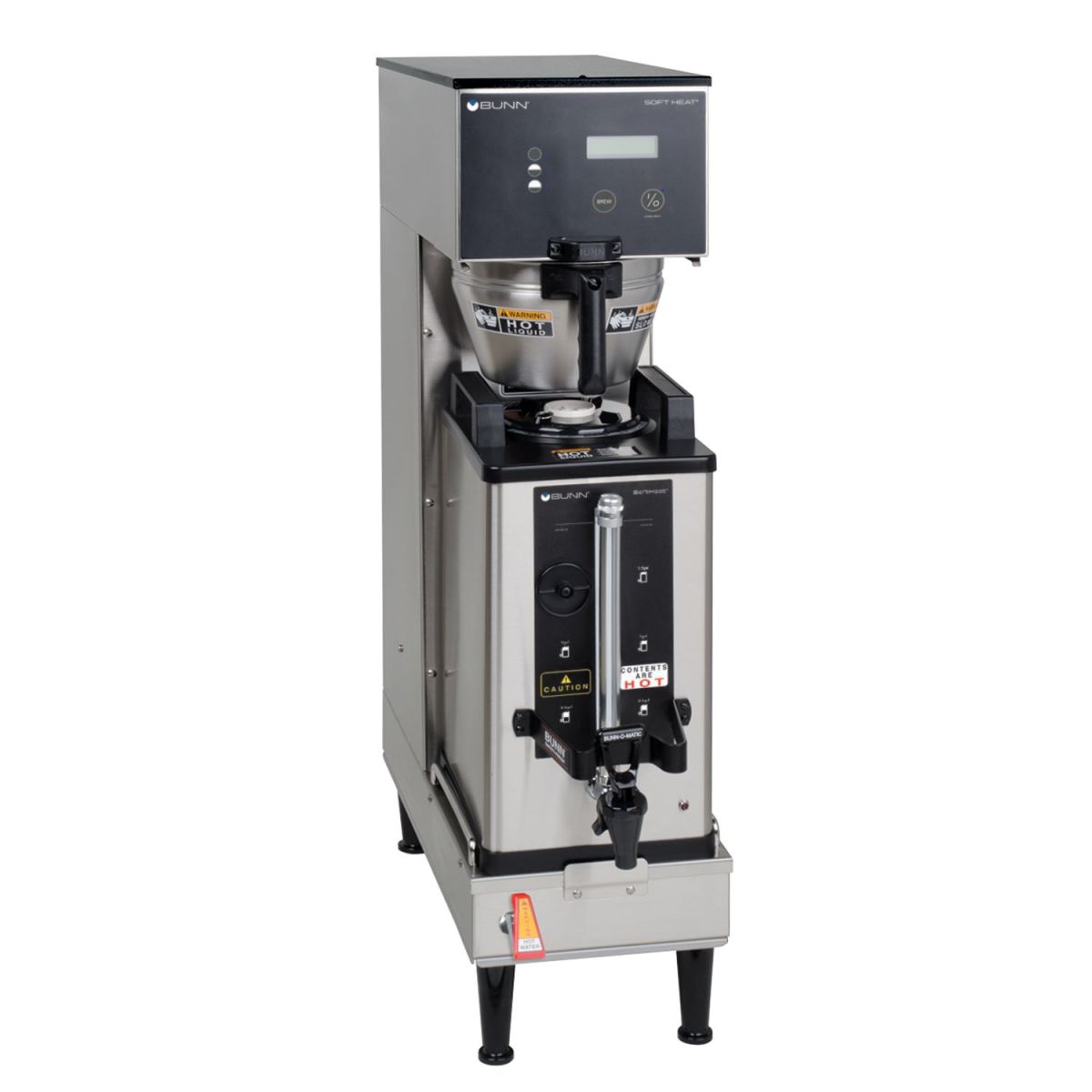Single® SH Soft Heat® DBC® Stainless, 120V with Funnel Locks