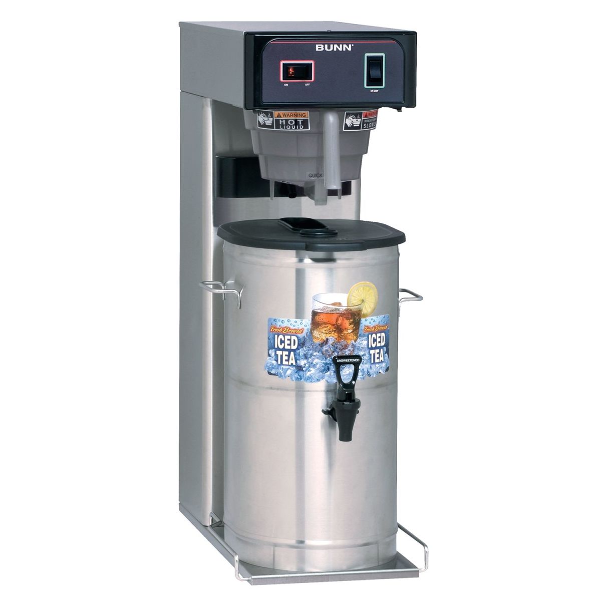 Bunn 39600.0066 TDO-N-2.0 2 Gallon Low Profile Iced Tea Dispenser