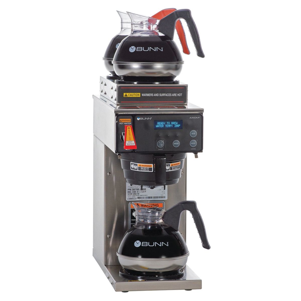 BUNN AXIOMP-DV-3, 1L/2U PF — CoffeeAM