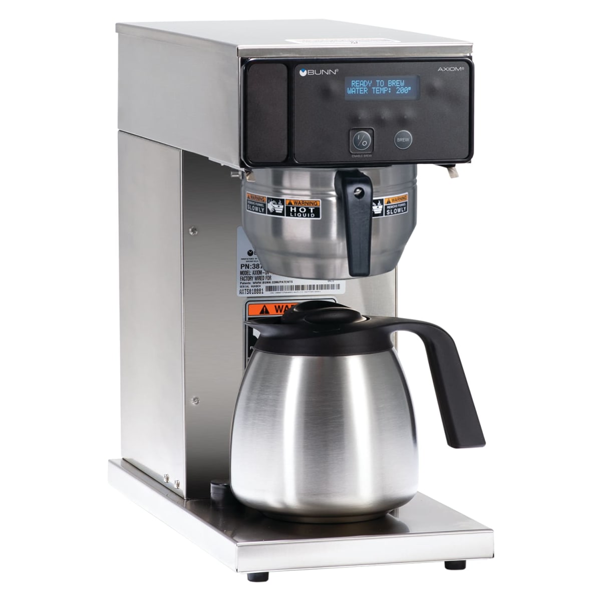 AXIOM-TC, ME 220-240V 50-60Hz - Coffee - BUNN Commercial Site