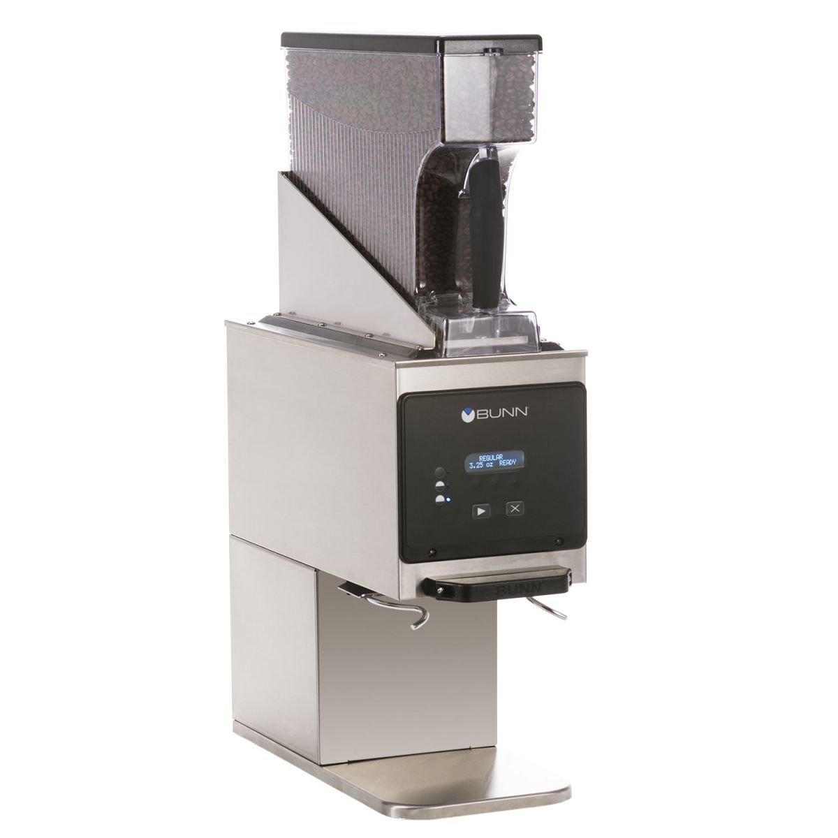 Bunn G9wd-rh SST Weight Driven Coffee Grinder with Single Hopper