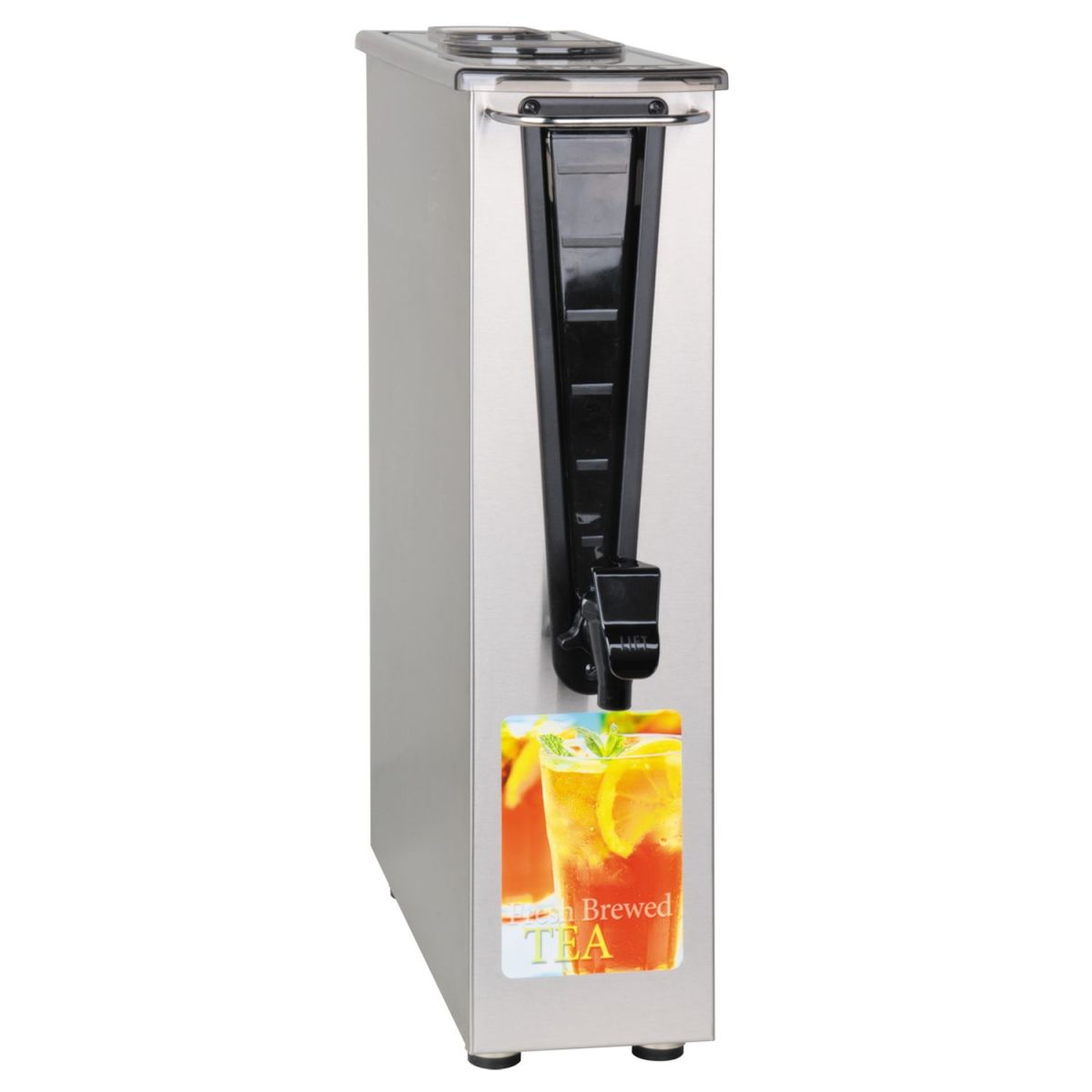 Bunn 43900.0001 TD3T-N 3.5 Gallon Narrow Iced Tea Dispenser with Brew Thru  Lid