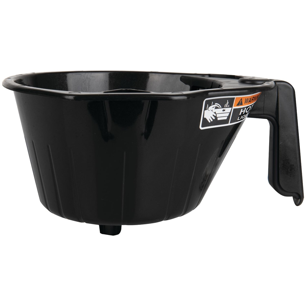 FUNNEL ASSY, SMART COFFEE BLK-CLEARED - Hardware - BUNN Commercial