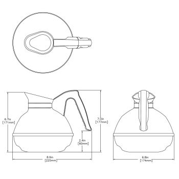 Diagnhos  Accesorios para cafetera EASY POUR ORN, modelo 06101.0102, marca  Bunn.