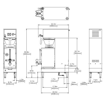 Titan® Single DBC® 120/208V Brewer - Coffee - BUNN Commercial Site