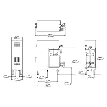 Bunn GPR DBC Dual BrewWISE Brewer