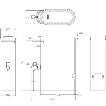 TDO-N-3.5 Dispenser w/Solid Lid - Serving & Holding - BUNN Commercial Site