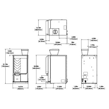 Crescendo®, 230V 50Hz -No Cord - Bean to Cup - BUNN Commercial Site