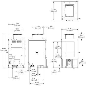 Bunn 44400.0200 Sure Immersion 312 Bean-to-Cup Coffee