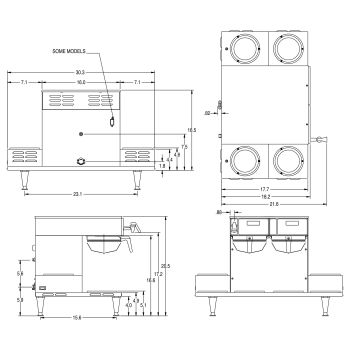 Axiom Series Commercial Coffee Brewer Bunn –