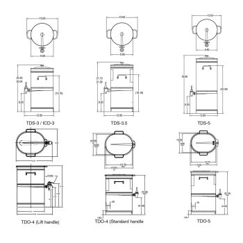 TDO-5 Dispenser w/Solid Lid - Serving & Holding - BUNN Commercial Site