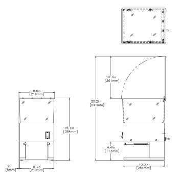 Bunn 26800.0000 LPGE Low Profile 6 lb. Double Hopper Grinder - 120V