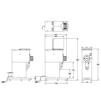 Bunn G9T HD Commercial Coffee Grinder (05800.0027) — wmfoodequip