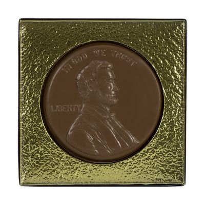 Giant-sized Milk Chocolate Lincoln Penny