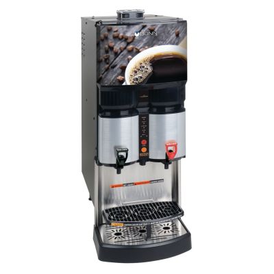 Bunn LCA-2 PC Ambient Liquid Coffee Dispenser with Portion Control Dual  Head - Kitchen Guys