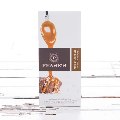 Sea Salt Caramel Craft Milk Chocolate Bar, 3.5 oz