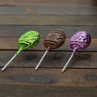Milk Chocolate Easter Egg Sucker