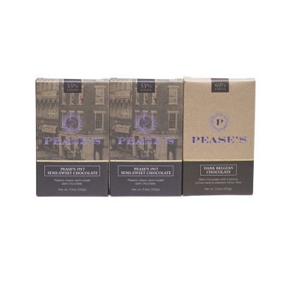 Pease's Dark Chocolate Bars - Variety 3PK