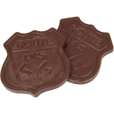Route 66 Shield - Dark