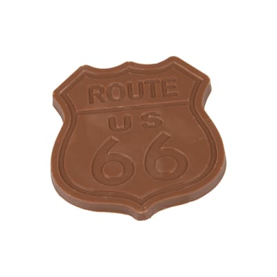 Route 66 Shield - Milk