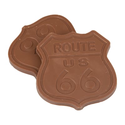 Route 66 Shield - Milk