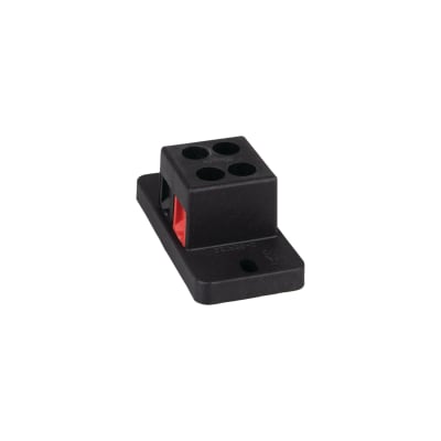 TERMINAL BLOCK,2 POLE-RED/BLK