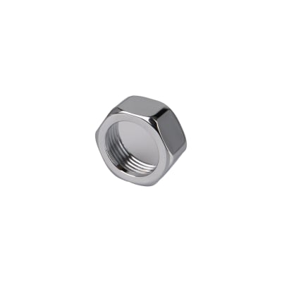 FAUCET UNION NUT, BRS/CHROMED