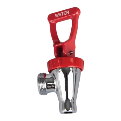 FAUCET ASSY, RED HDL&BNT SELF/LOCK AM