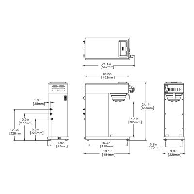 CWTF15-APS Airpot System, Plastic Funnel