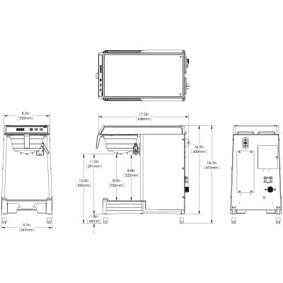 WAVE15-APS Airpot System, Plastic Funnel